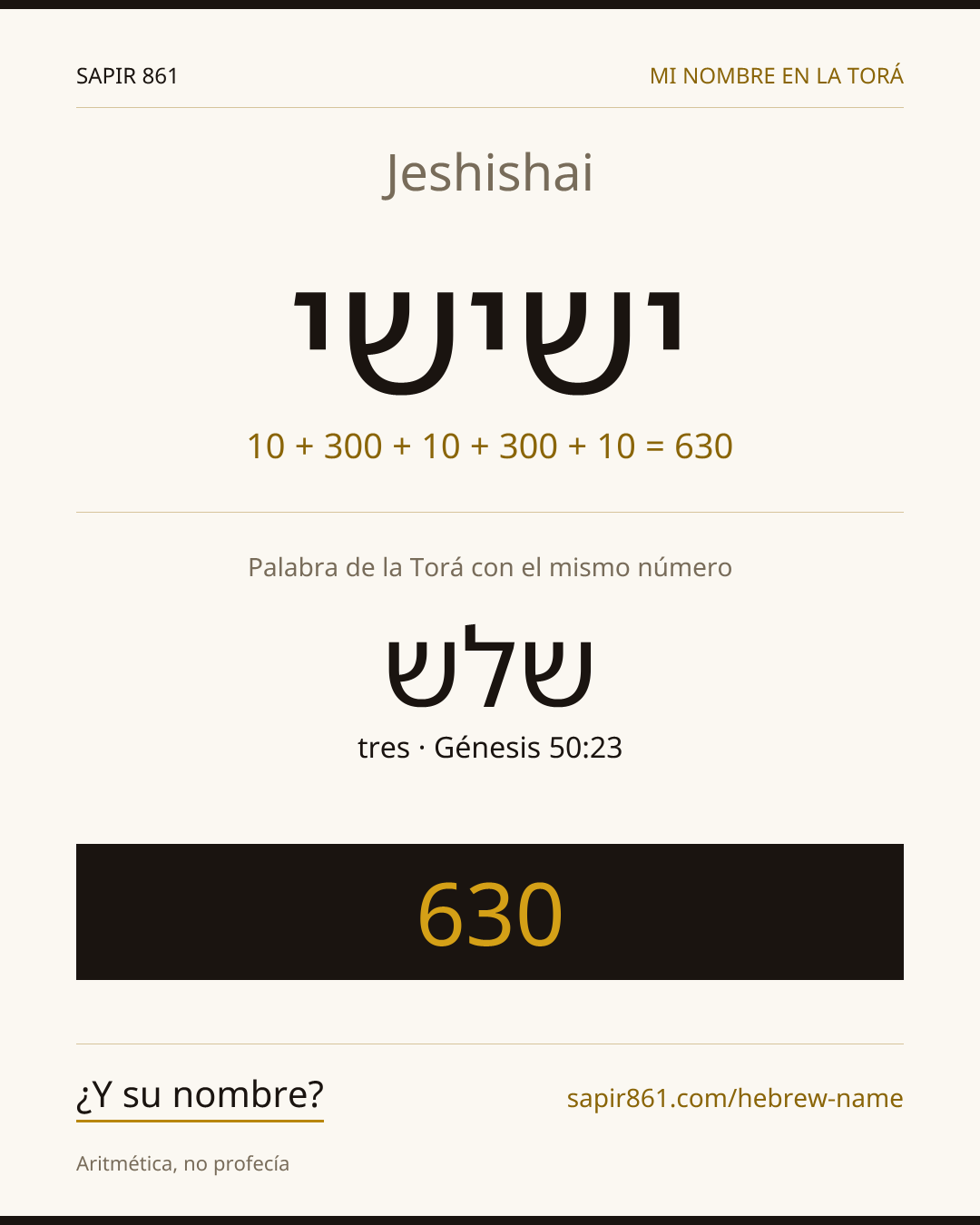 Jeshishai — ישישי