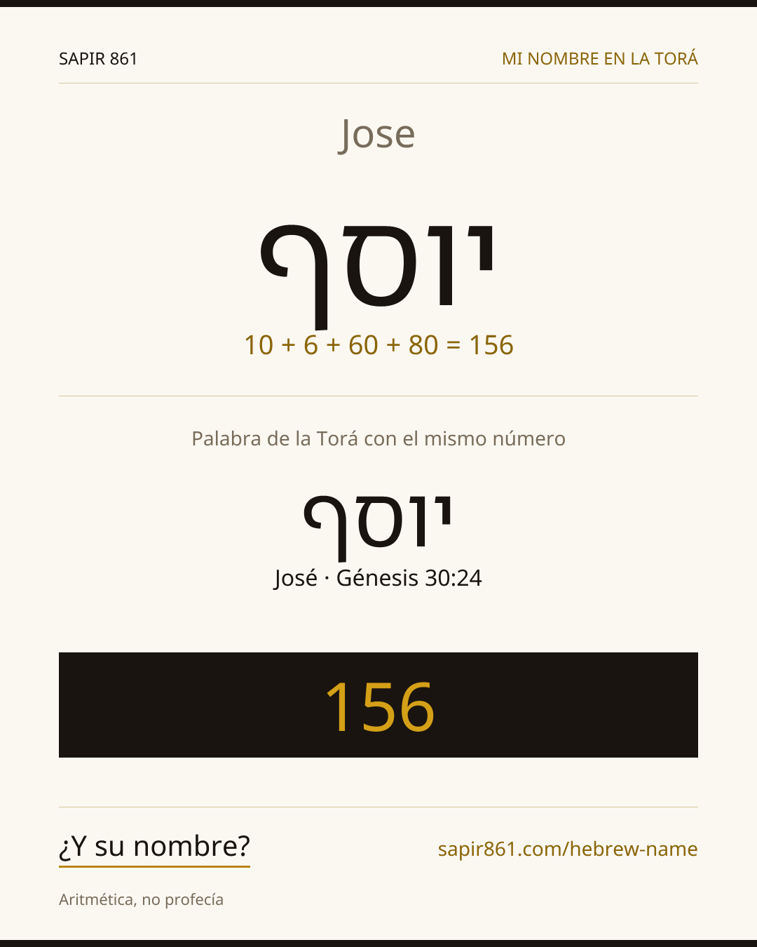 Jose — יוסף