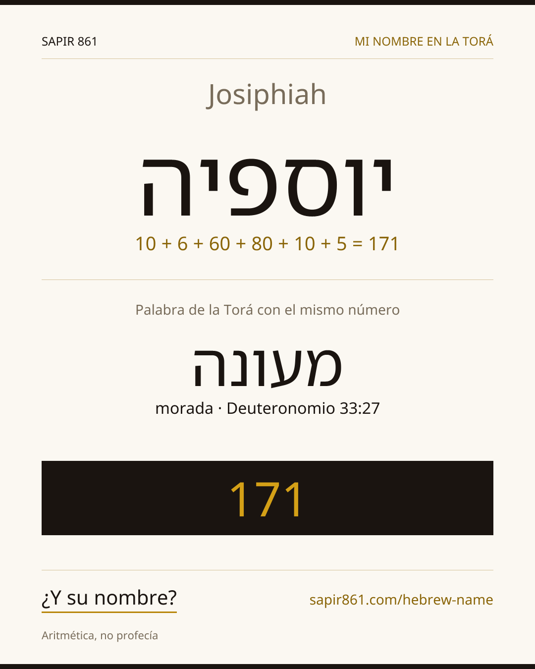 Josiphiah — יוספיה