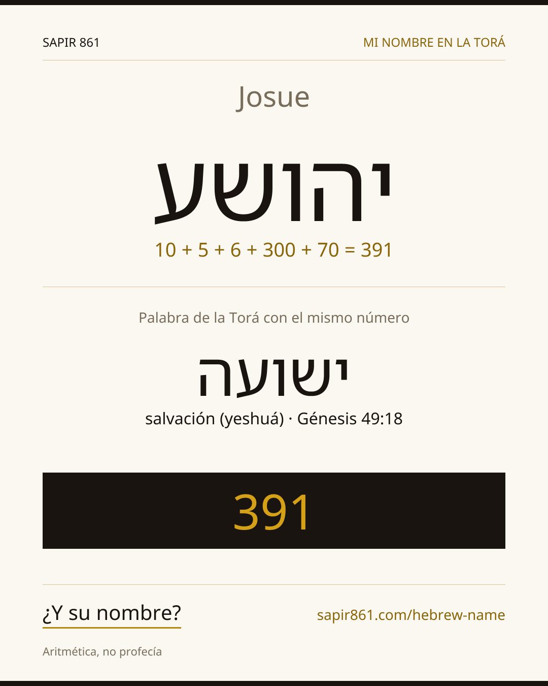 Josue — יהושע