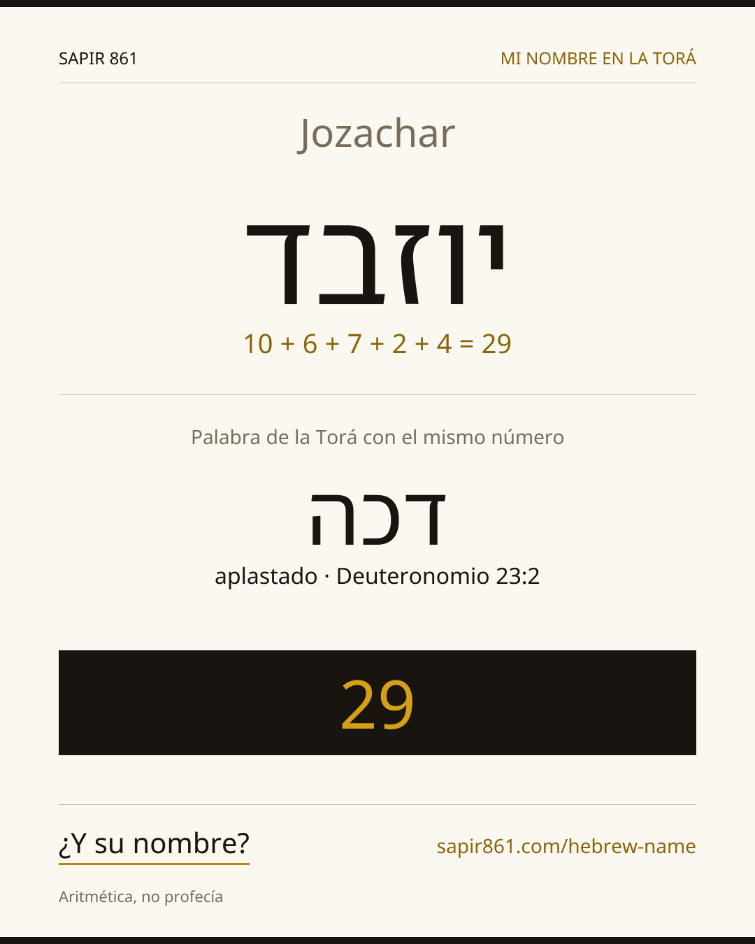 Jozachar — יוזבד