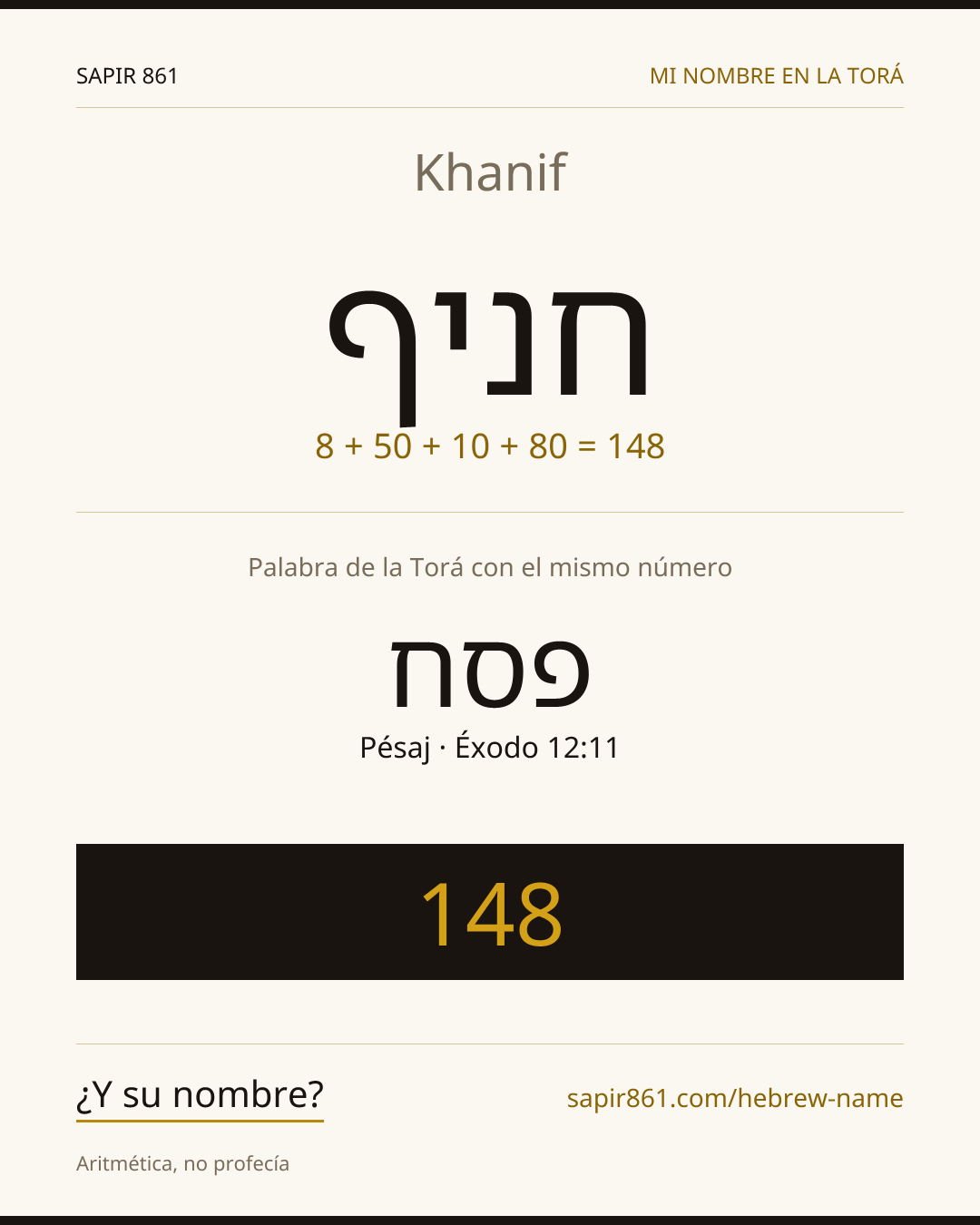 Khanif — חניף