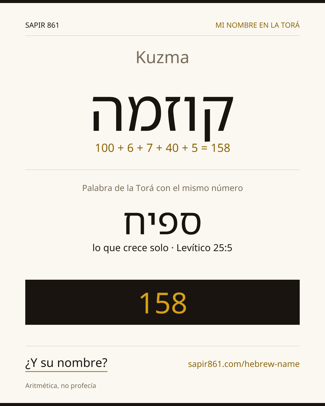 Kuzma — קוזמה