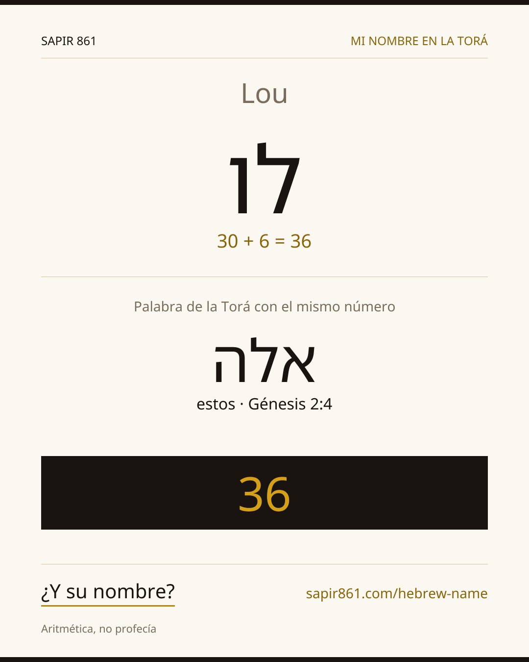 Lou — לו