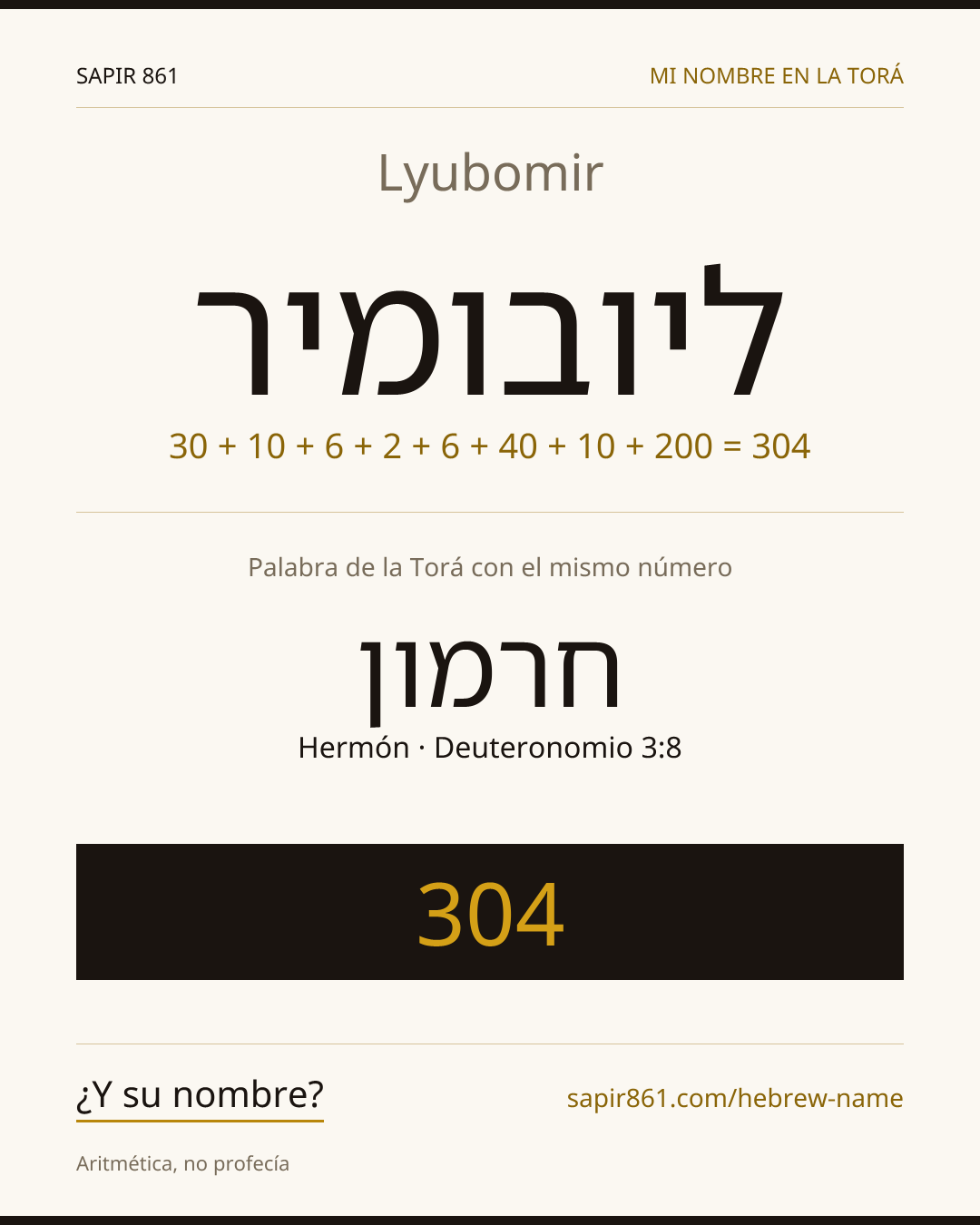 Lyubomir — ליובומיר
