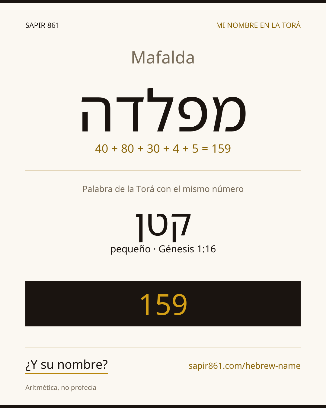 Mafalda — מפלדה