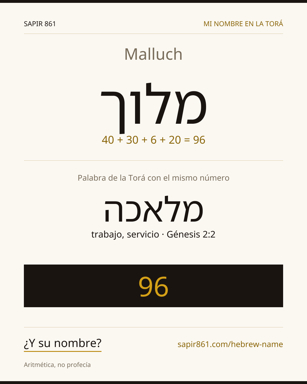 Malluch — מלוך