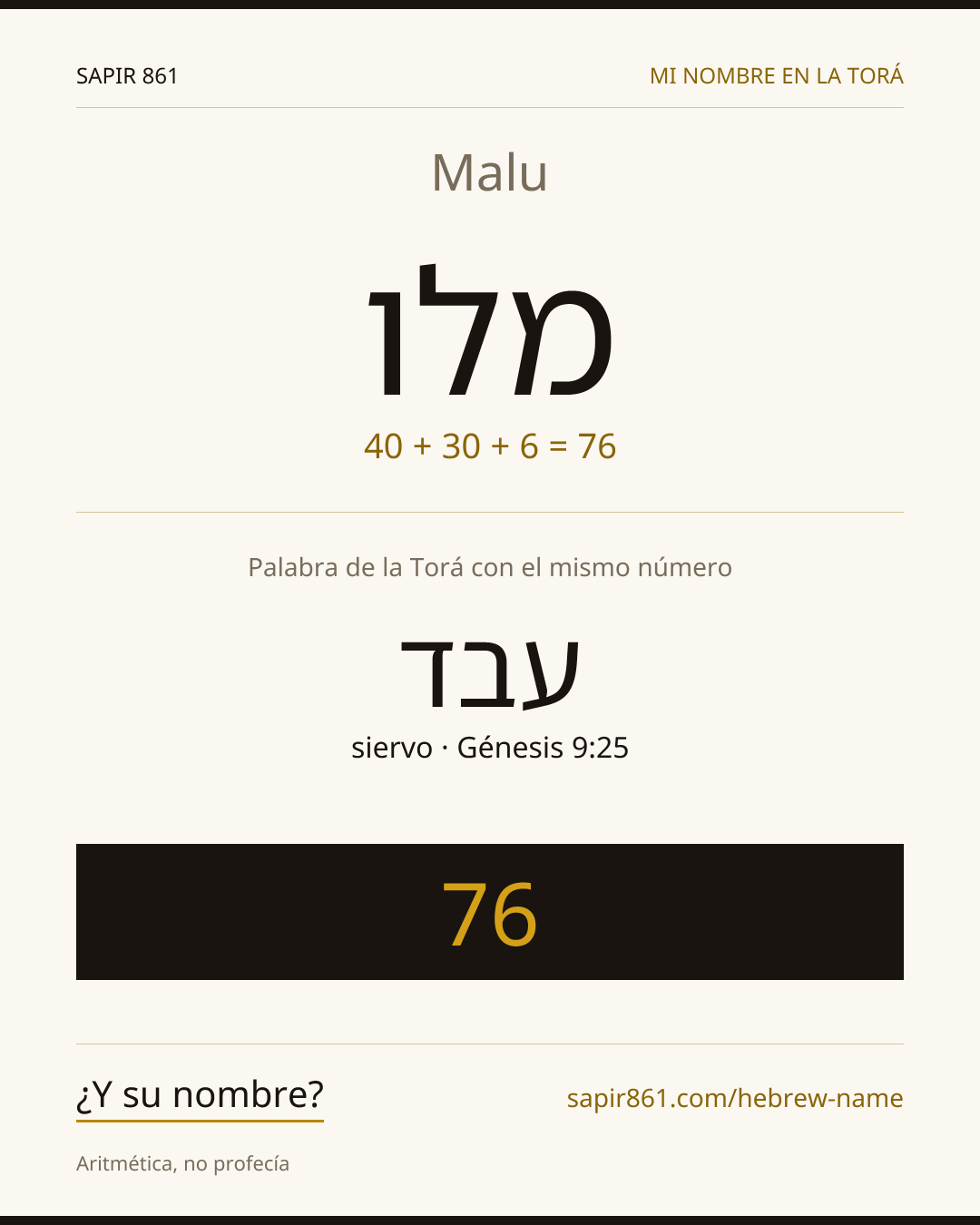 Malu — מלו