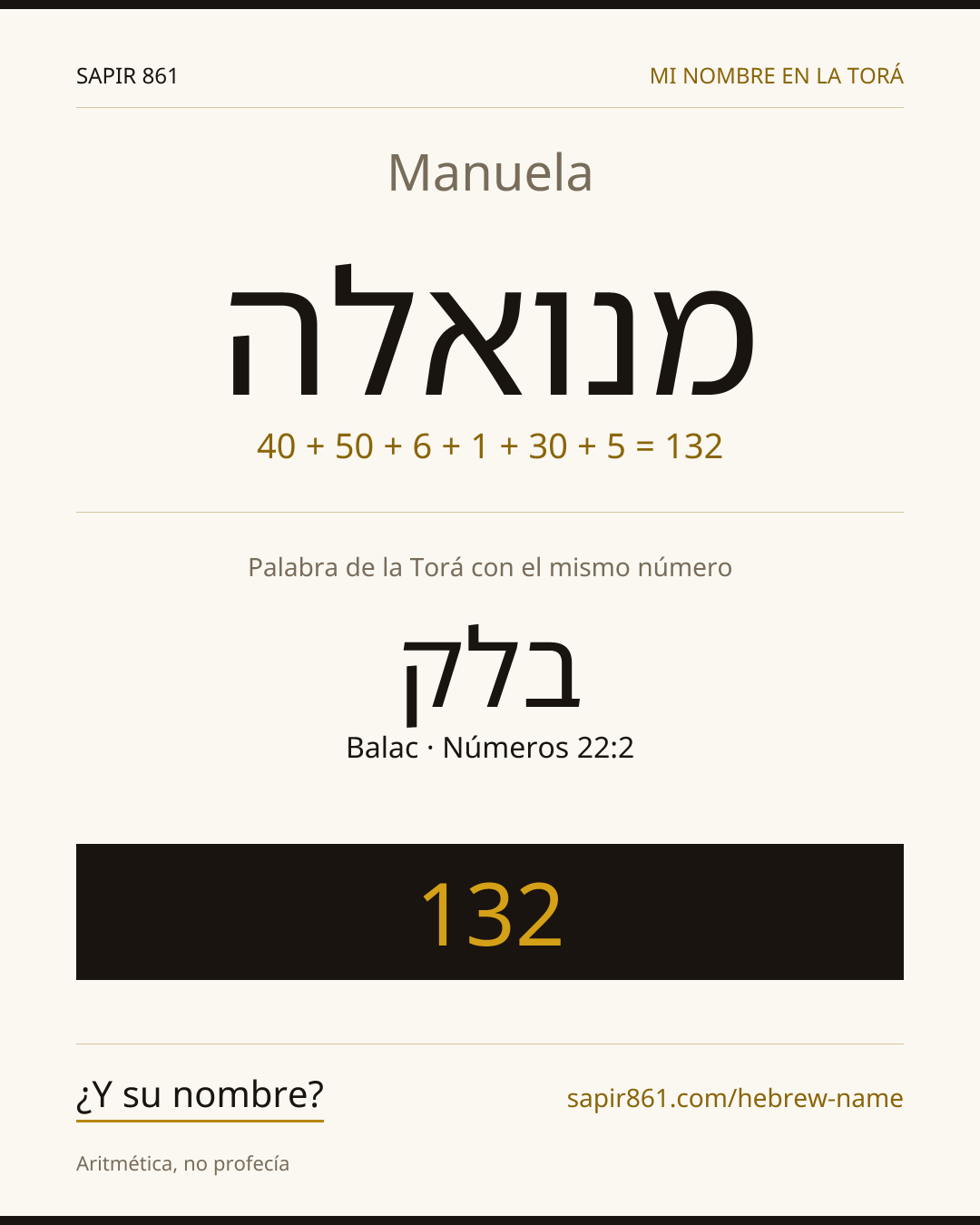 Manuela — מנואלה