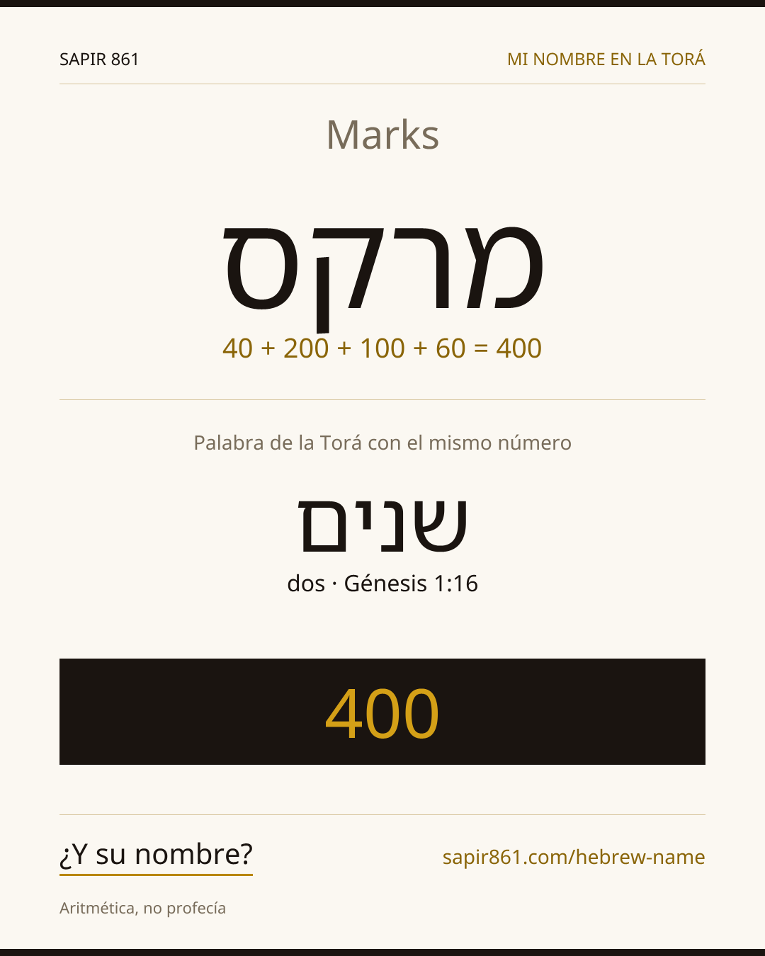 Marks — מרקס