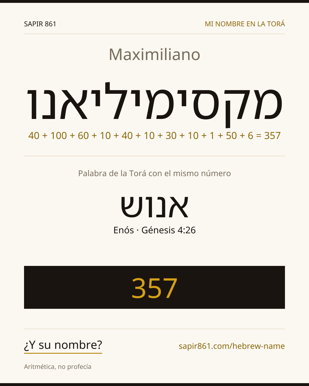 Maximiliano — מקסימיליאנו
