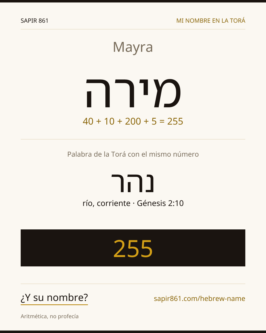 Mayra — מירה