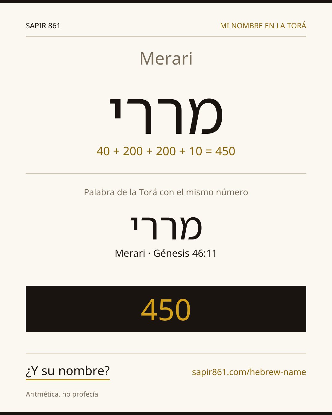 Merari — מררי