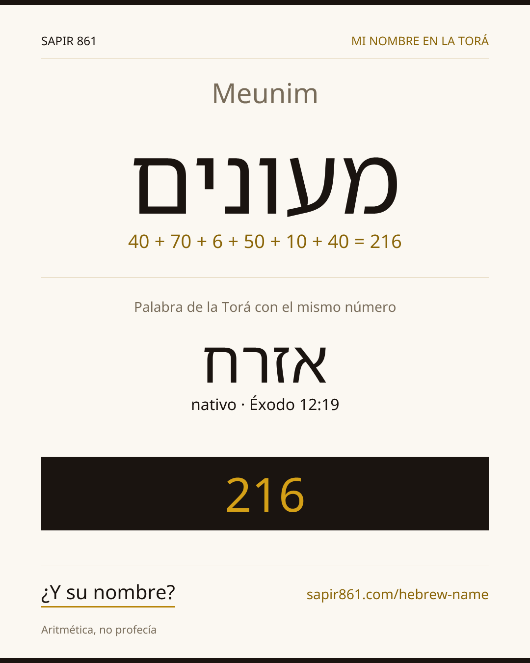 Meunim — מעונים