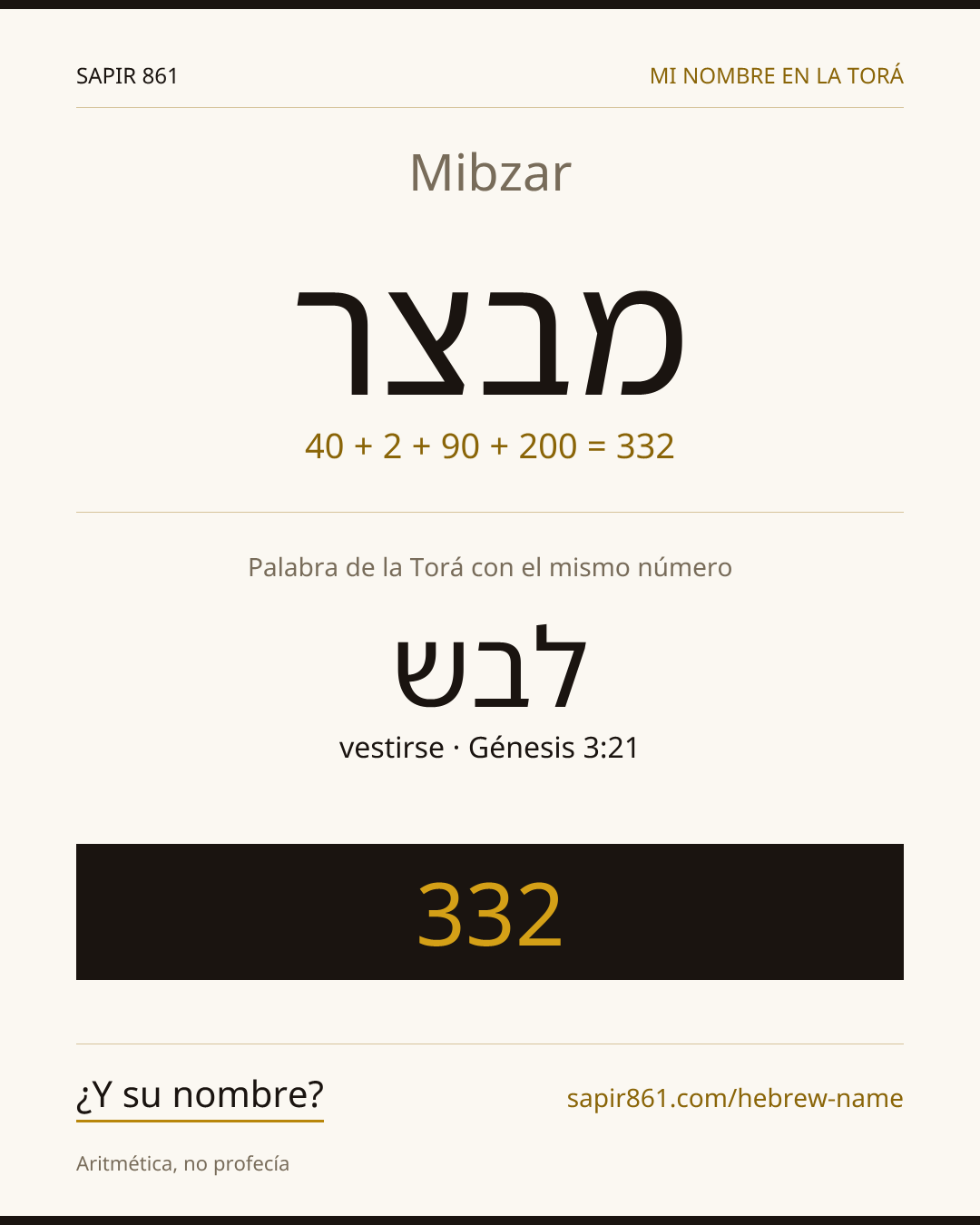 Mibzar — מבצר