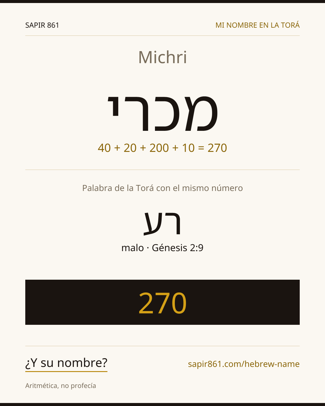 Michri — מכרי