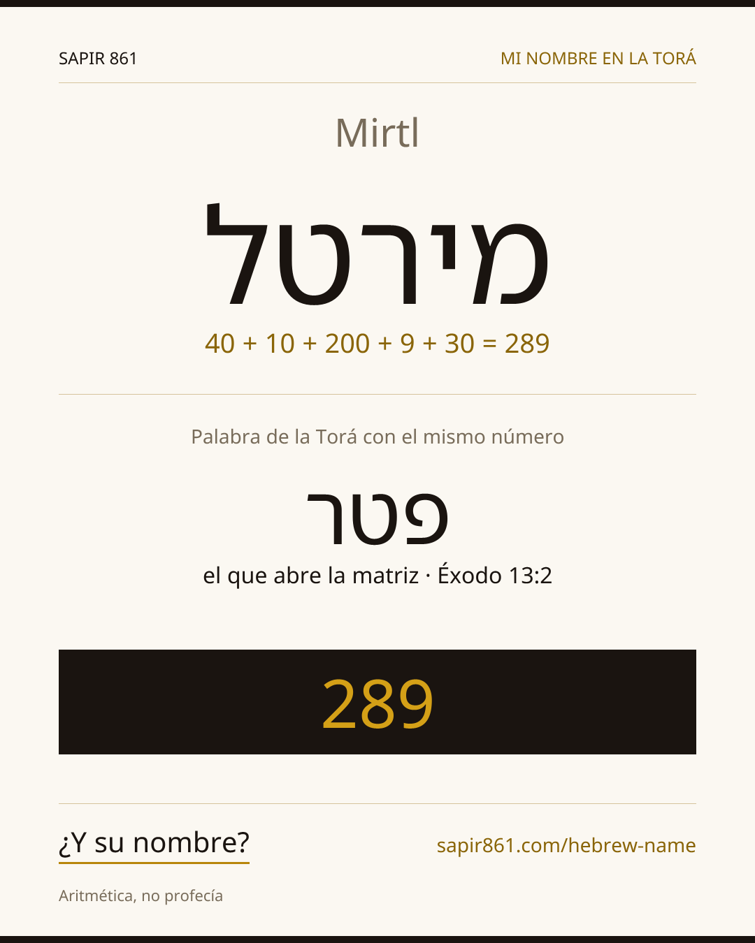 Mirtl — מירטל