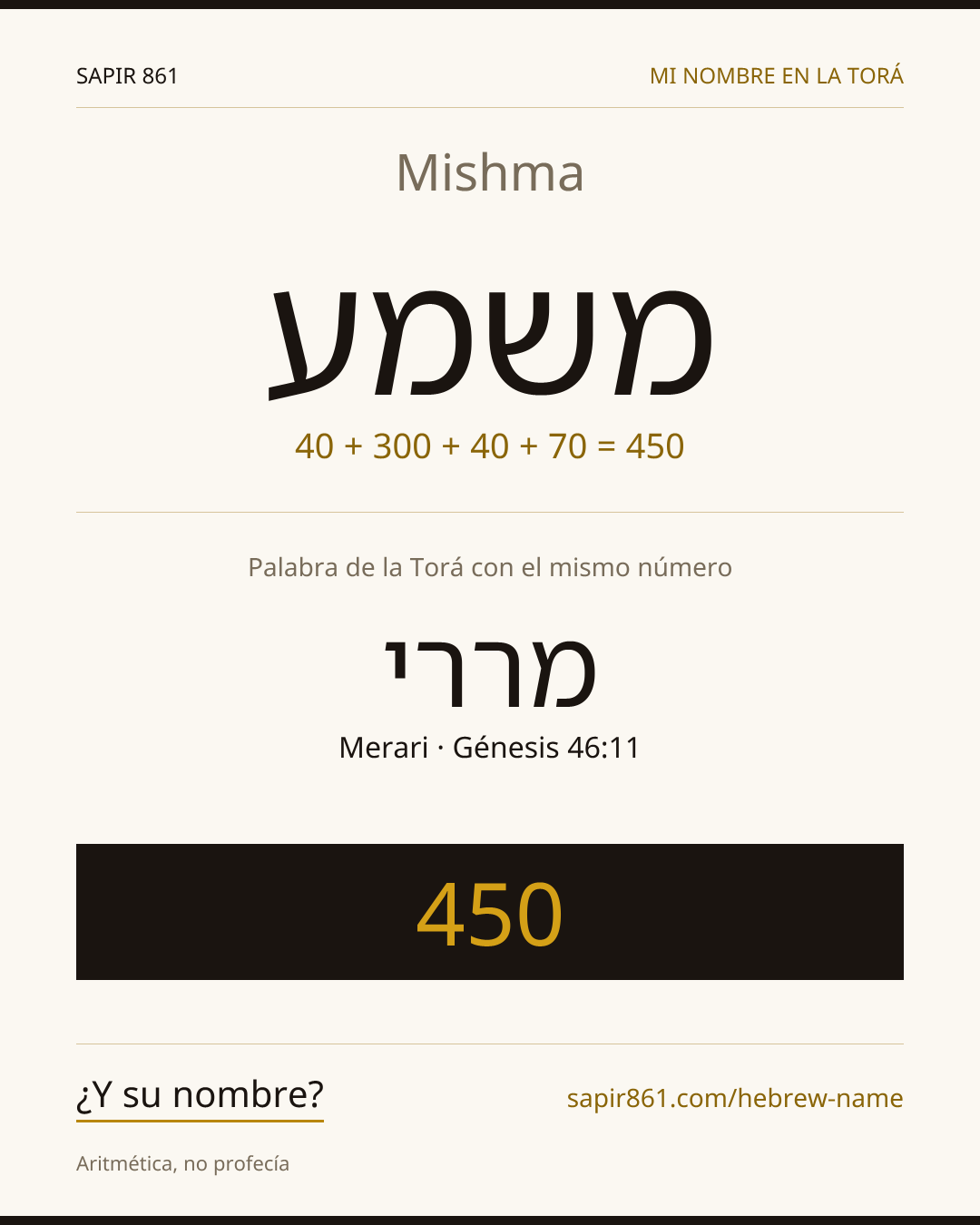 Mishma — משמע