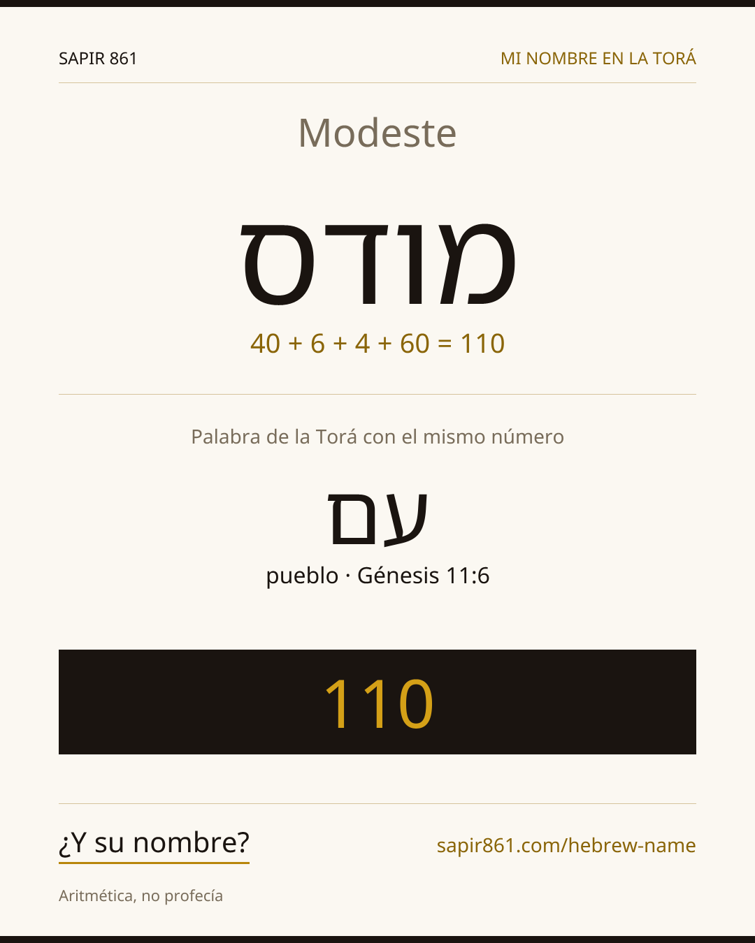 Modeste — מודס