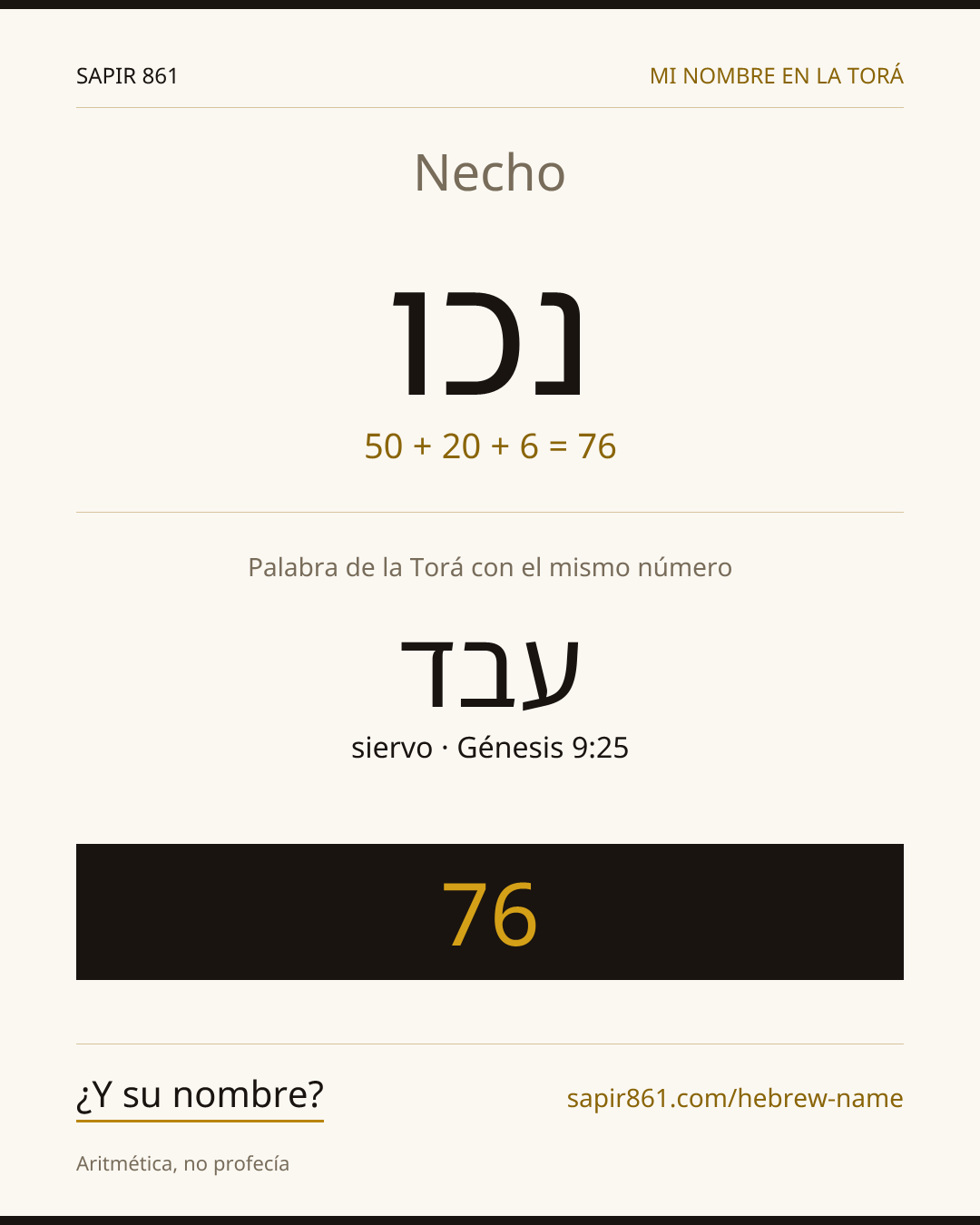 Necho — נכו