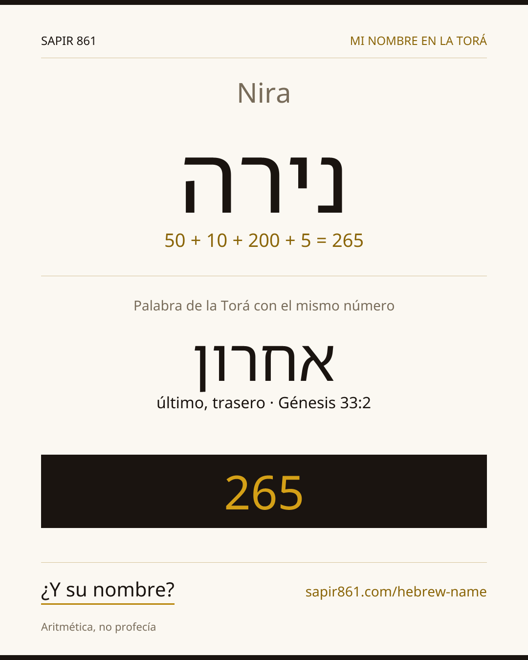 Nira — נירה