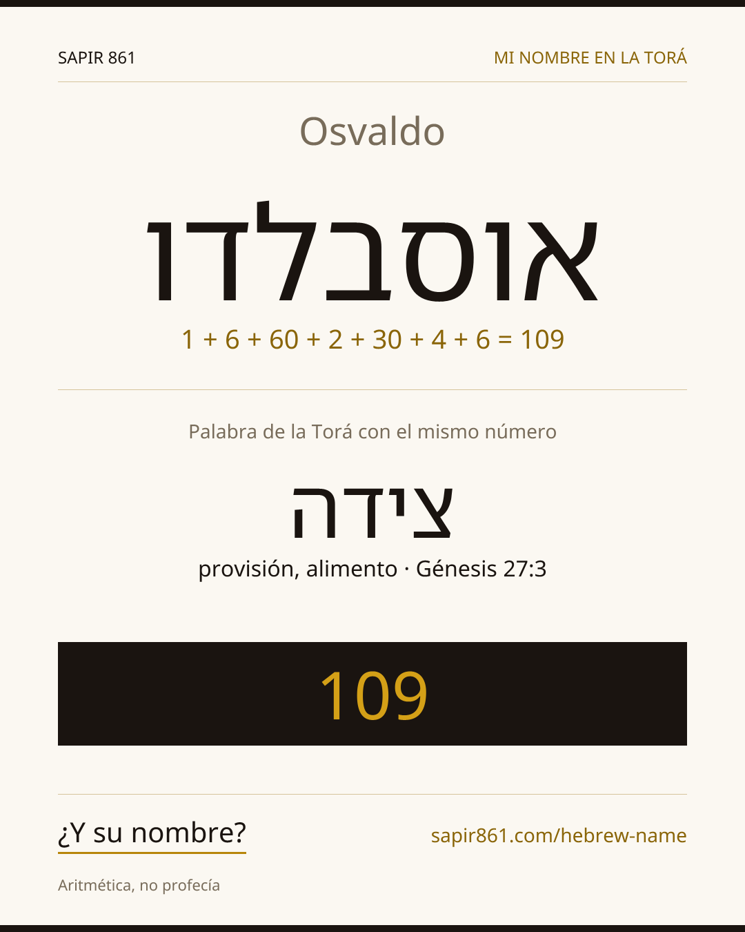 Osvaldo — אוסבלדו