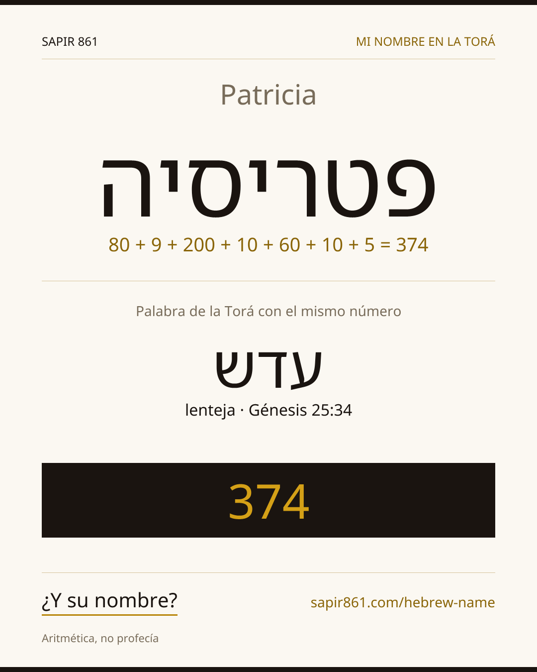 Patricia — פטריסיה
