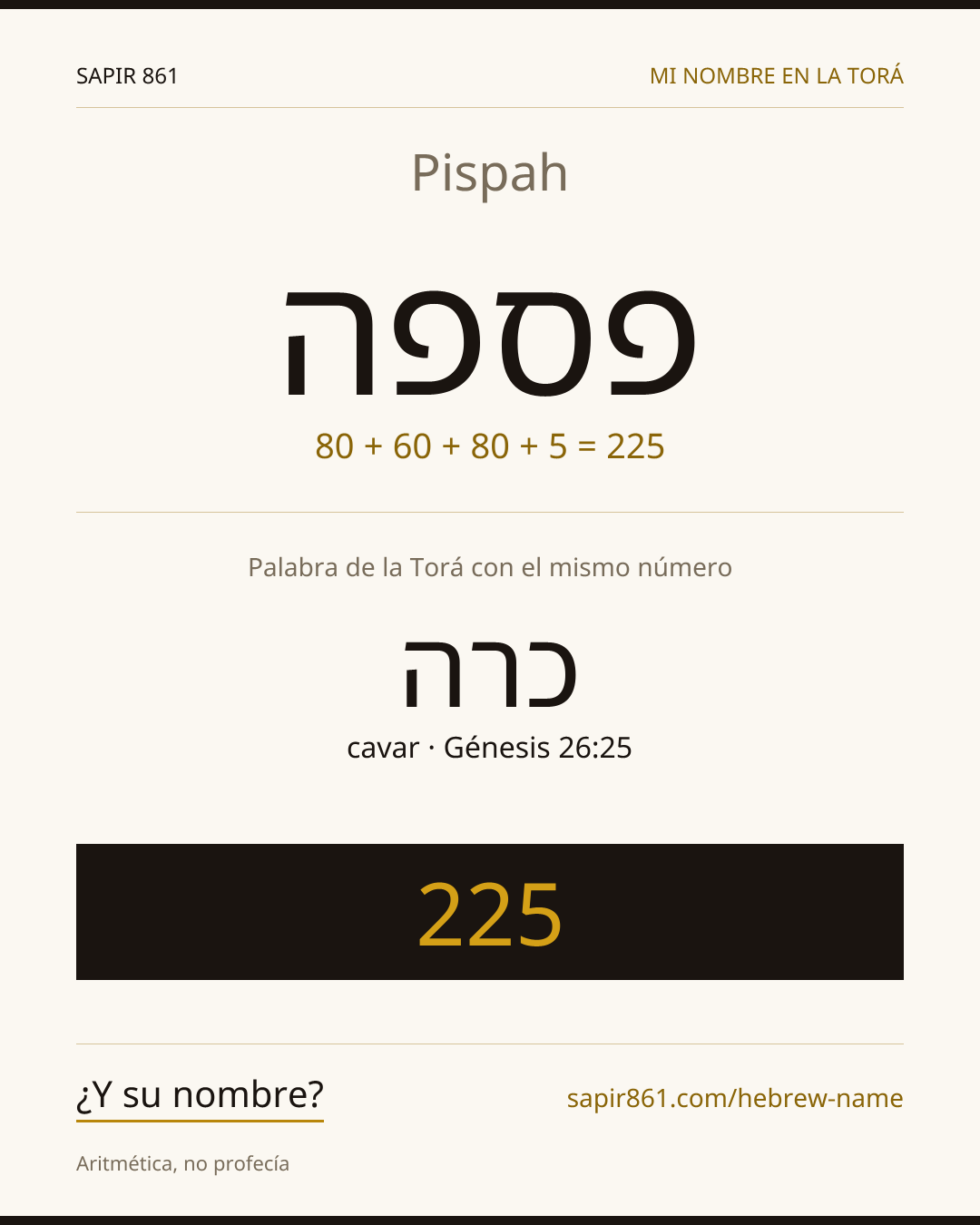Pispah — פספה