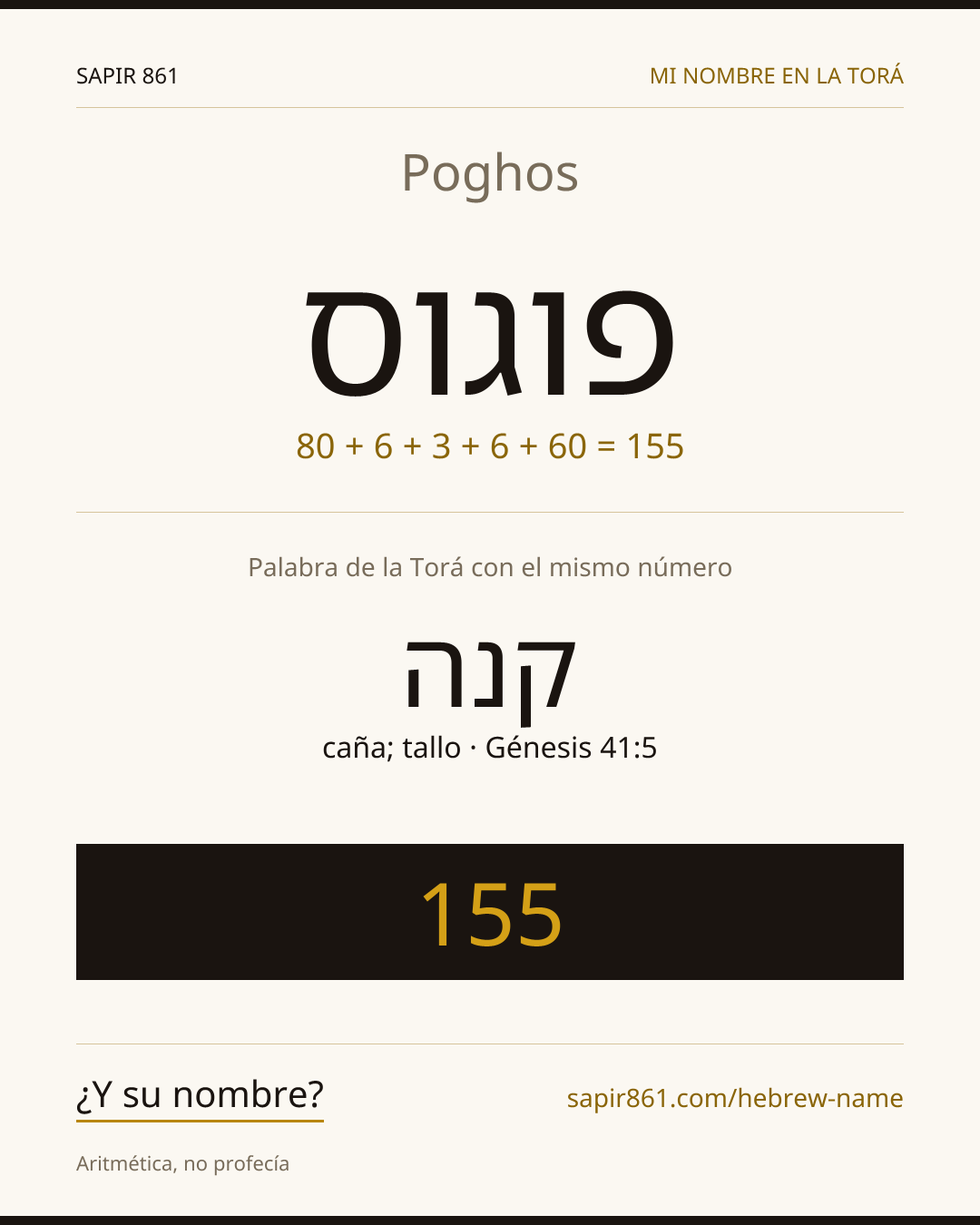 Poghos — פוגוס