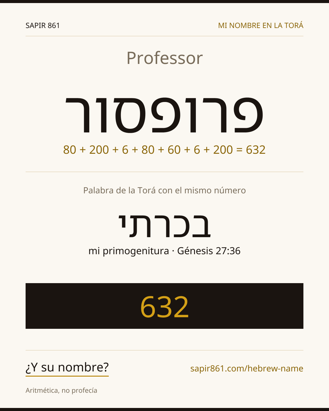 Professor — פרופסור