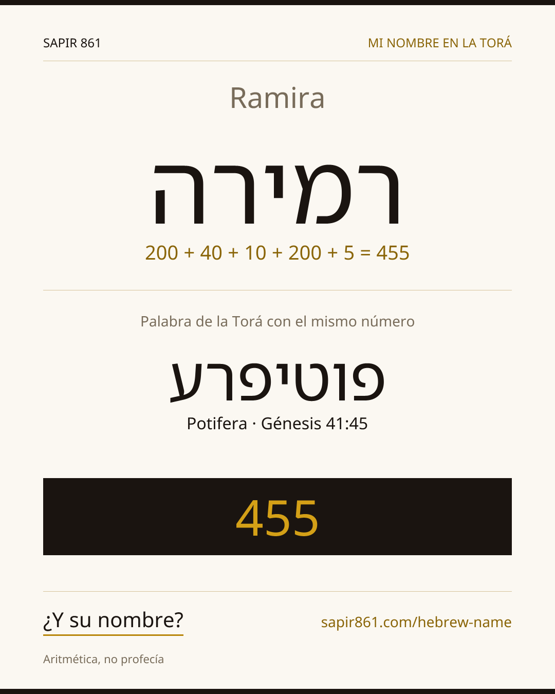 Ramira — רמירה