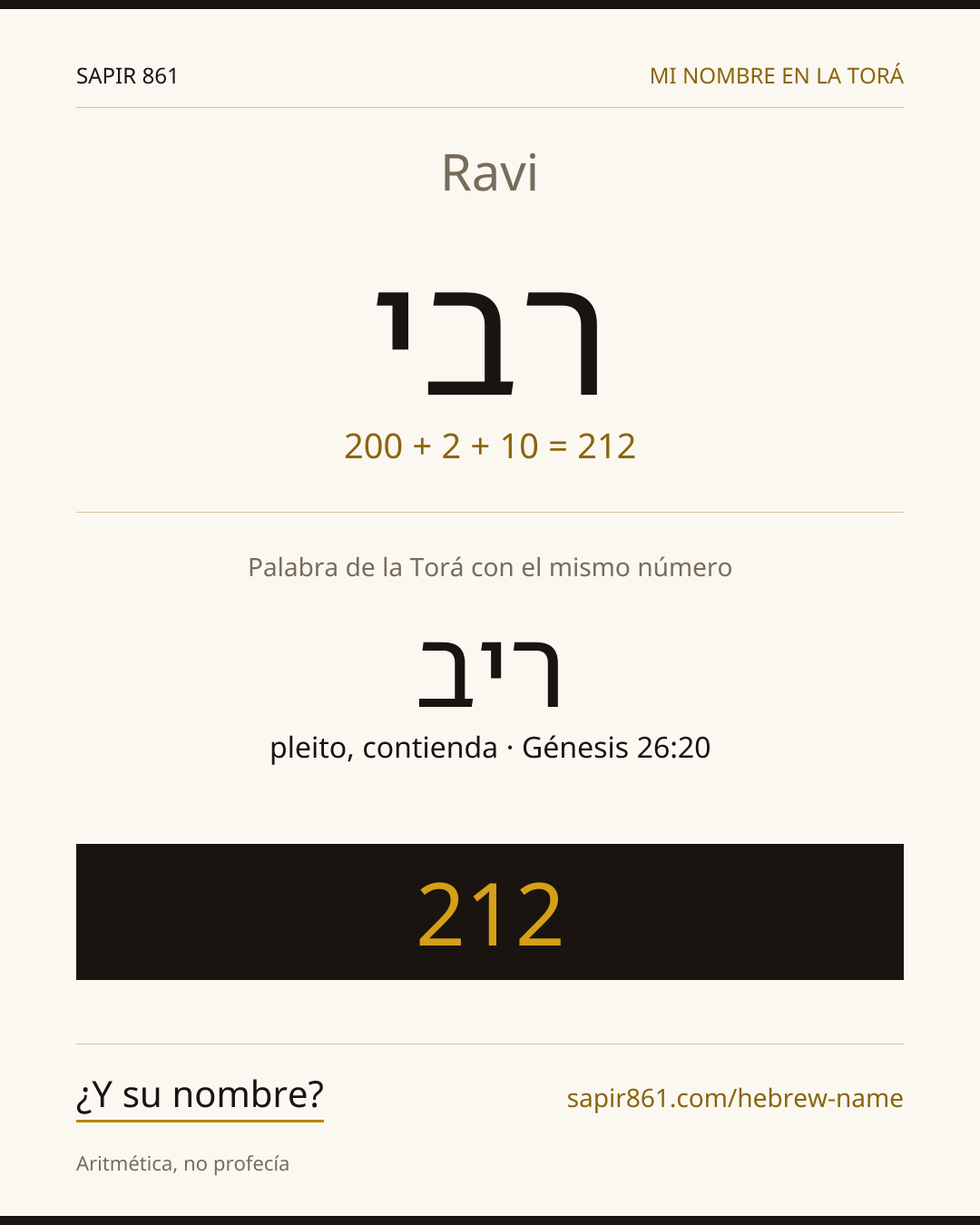 Ravi — רבי