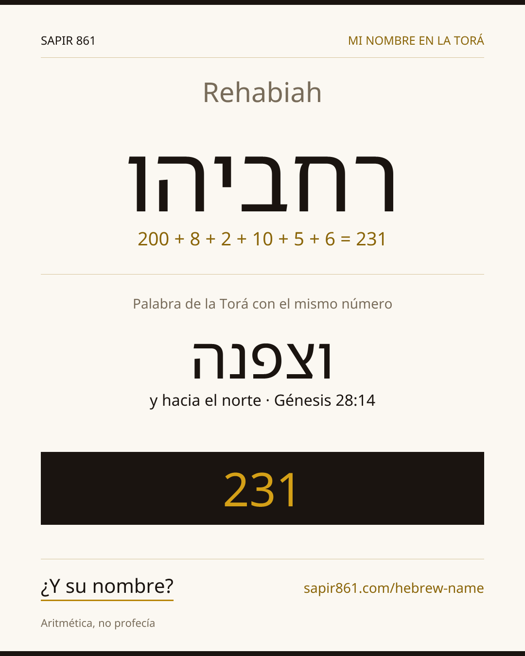 Rehabiah — רחביהו
