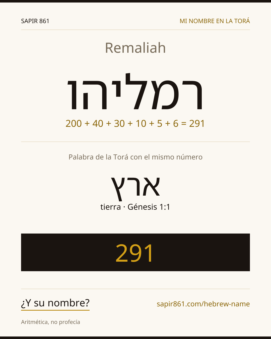 Remaliah — רמליהו