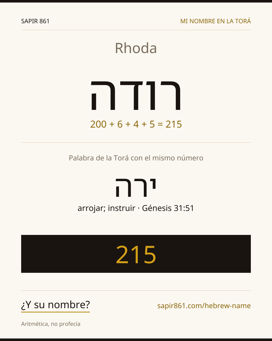Rhoda — רודה