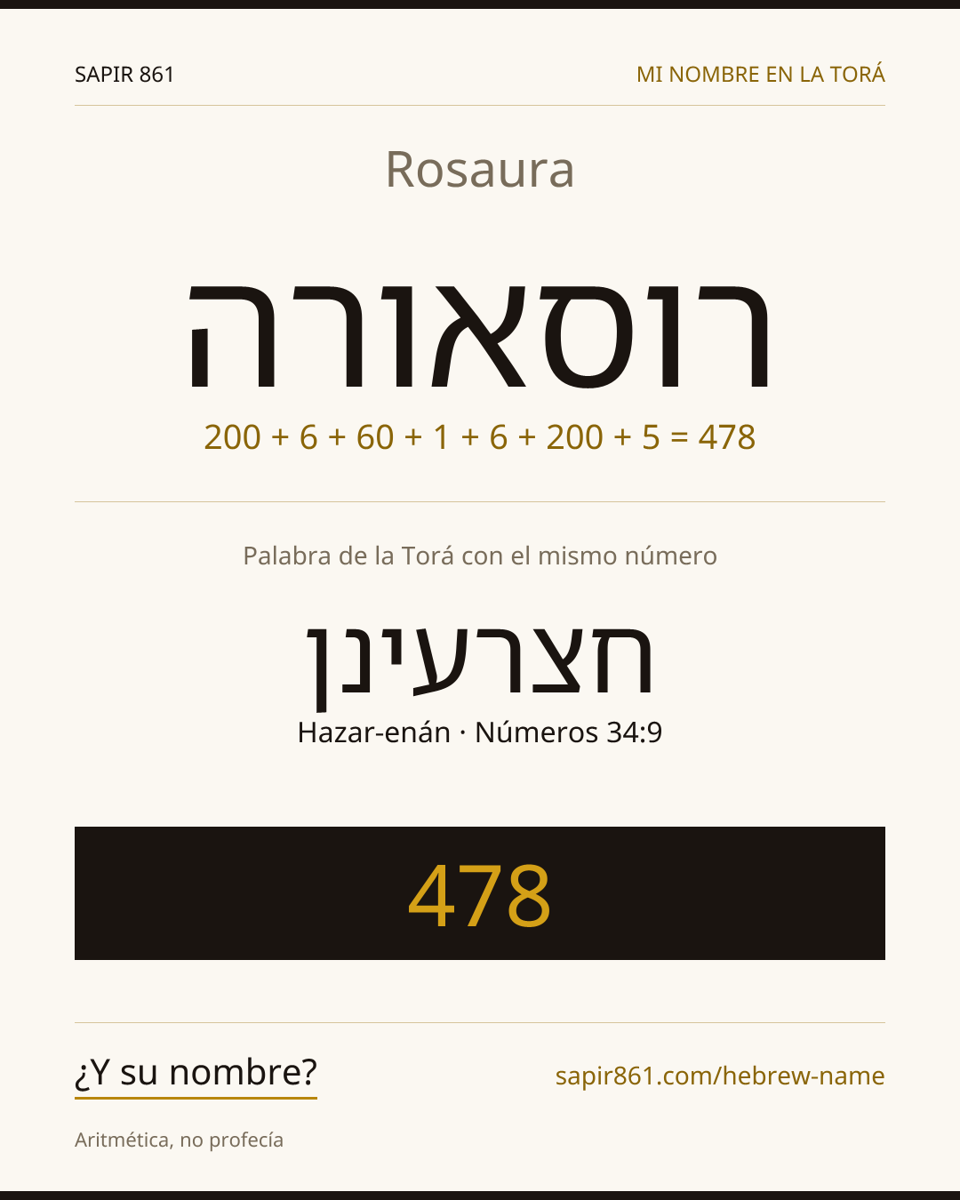 Rosaura — רוסאורה