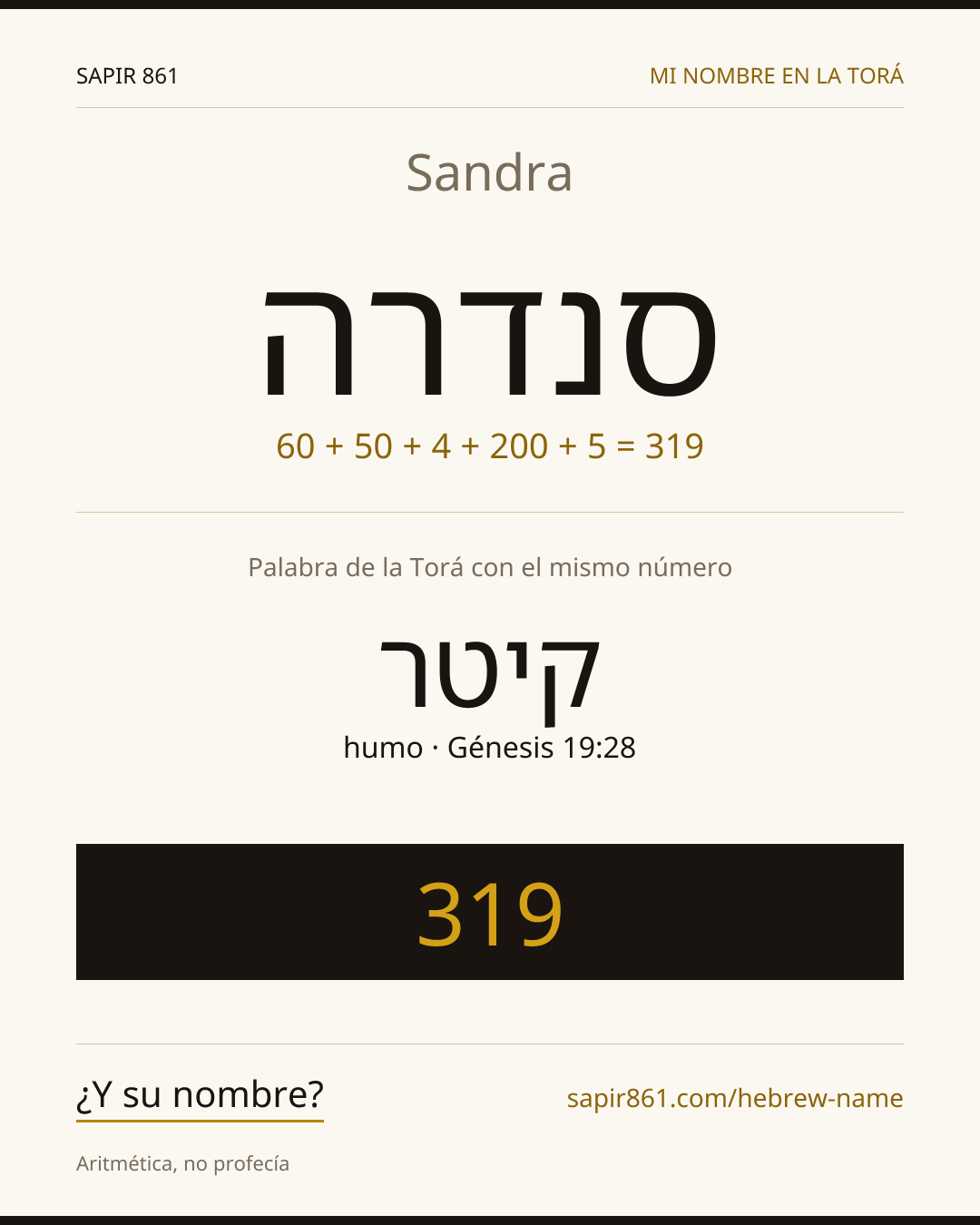 Sandra — סנדרה