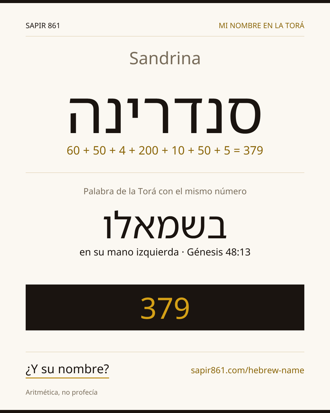 Sandrina — סנדרינה