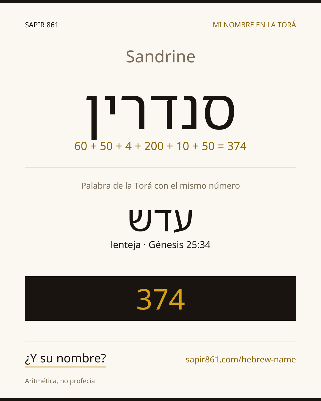 Sandrine — סנדרין
