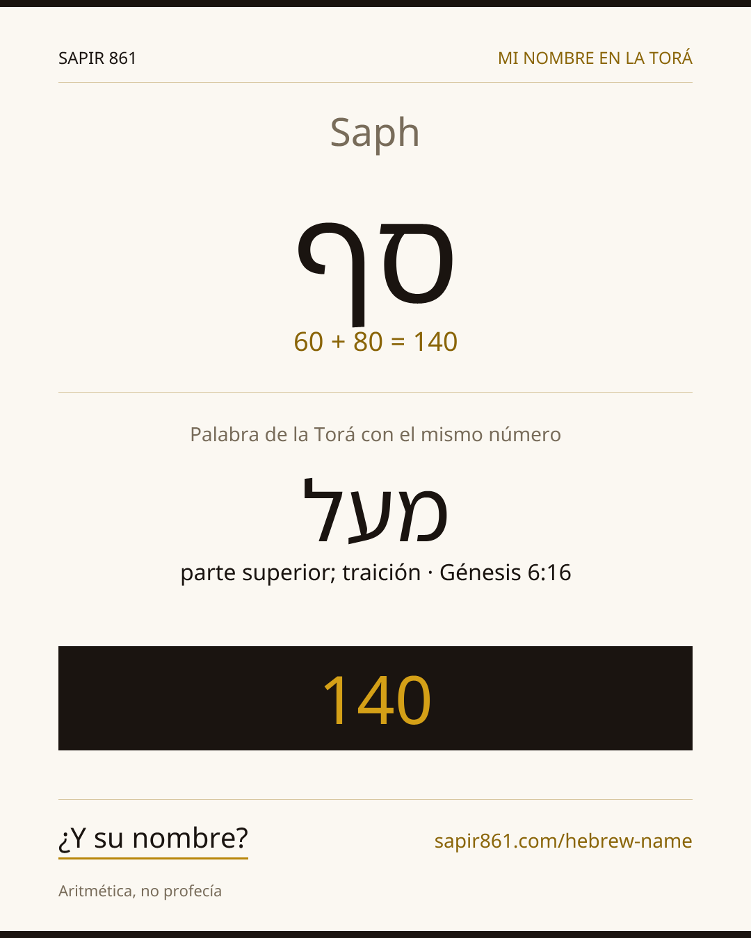 Saph — סף
