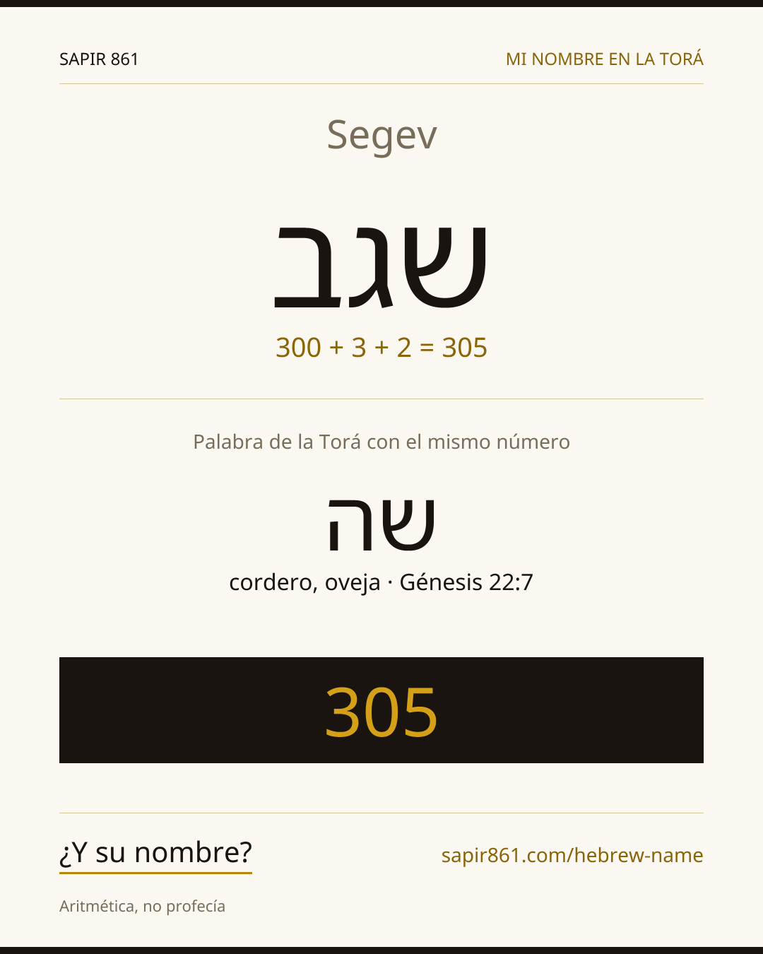 Segev — שגב