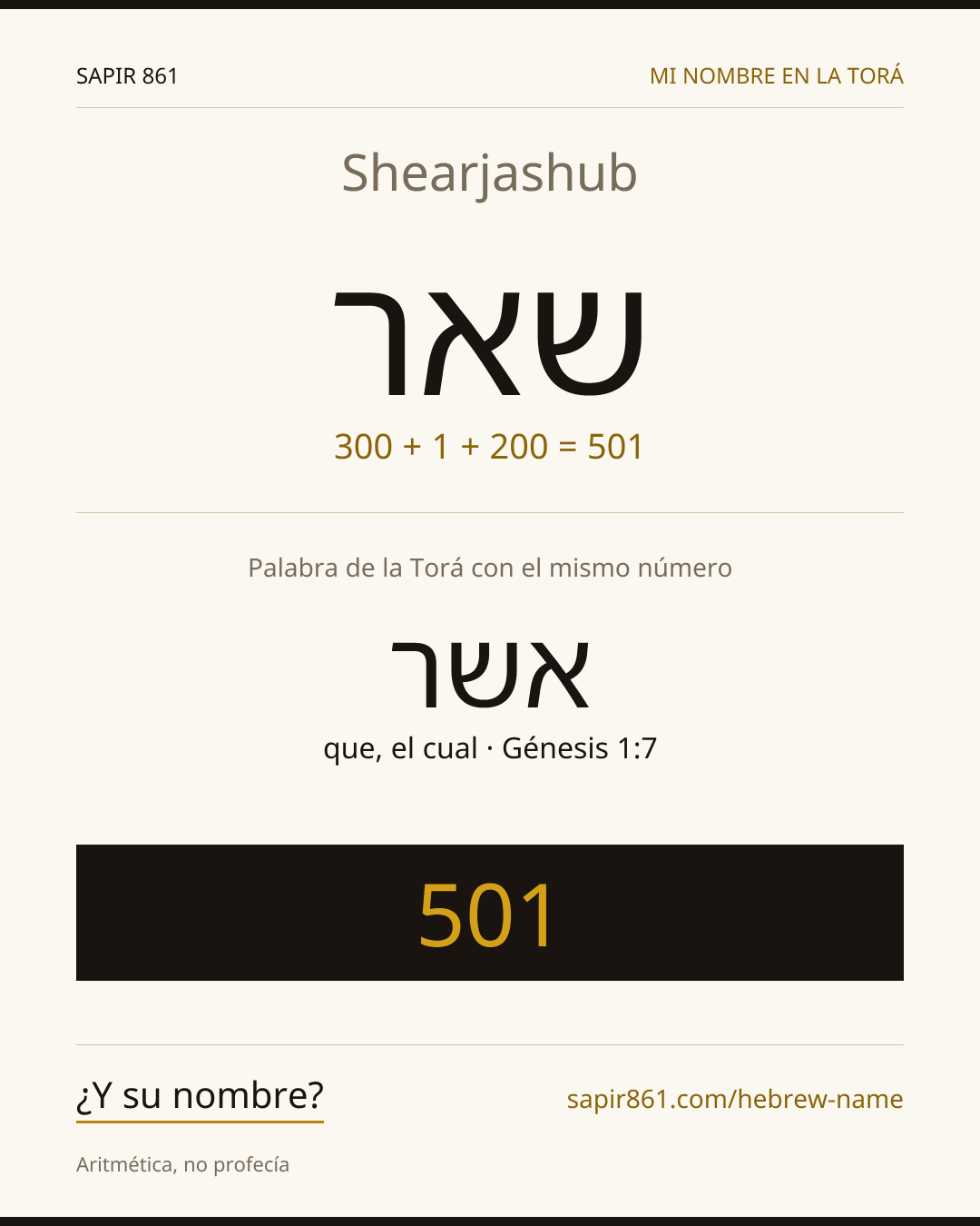 Shearjashub — שאר