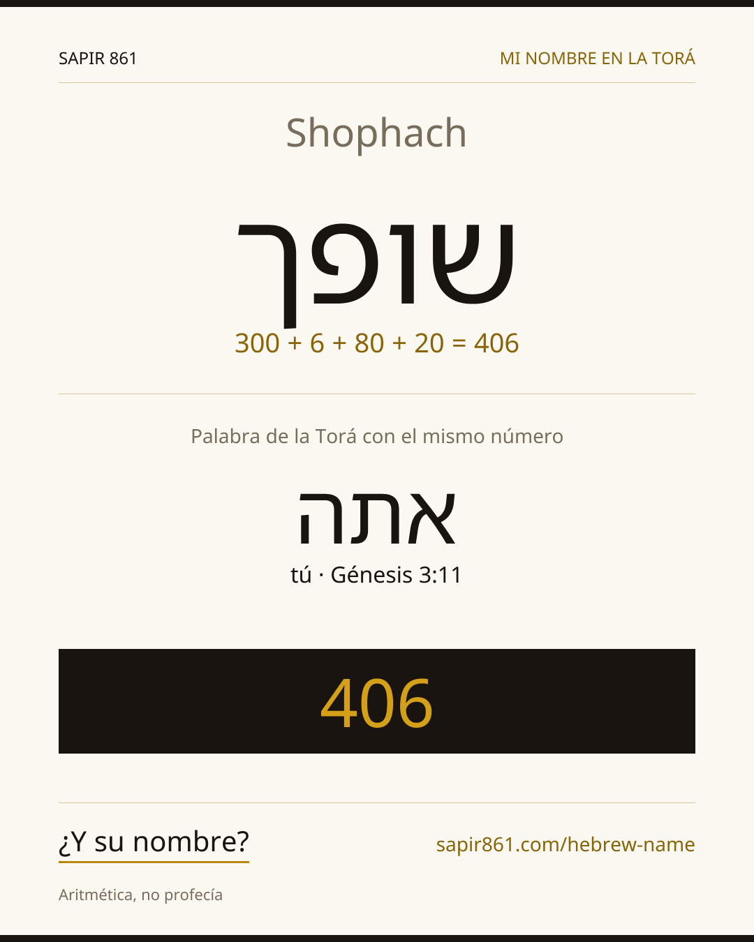 Shophach — שופך