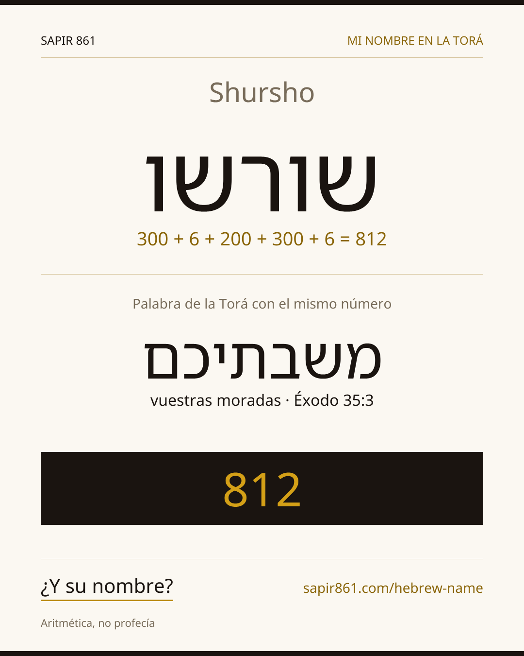 Shursho — שורשו