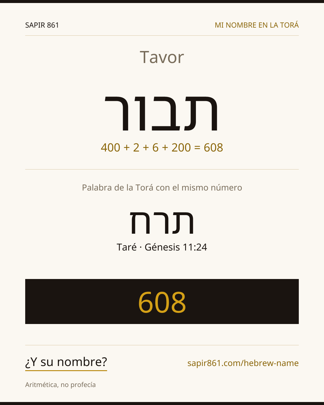 Tavor — תבור
