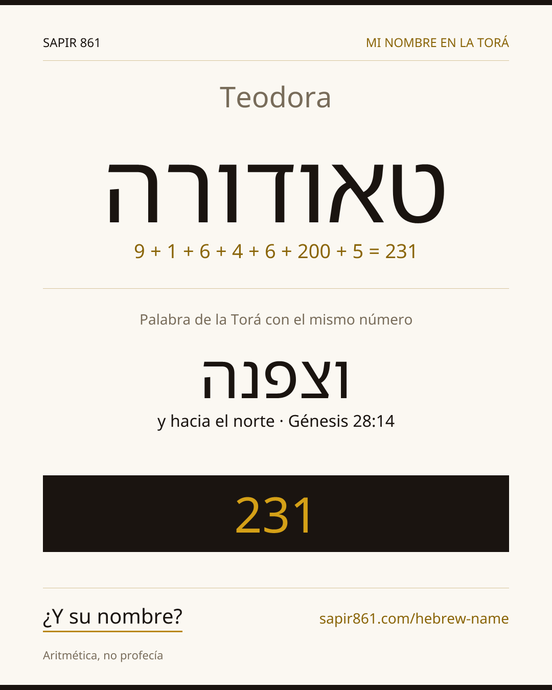Teodora — טאודורה