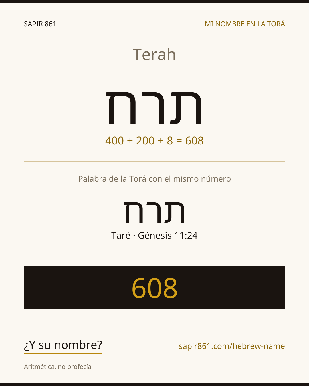 Terah — תרח