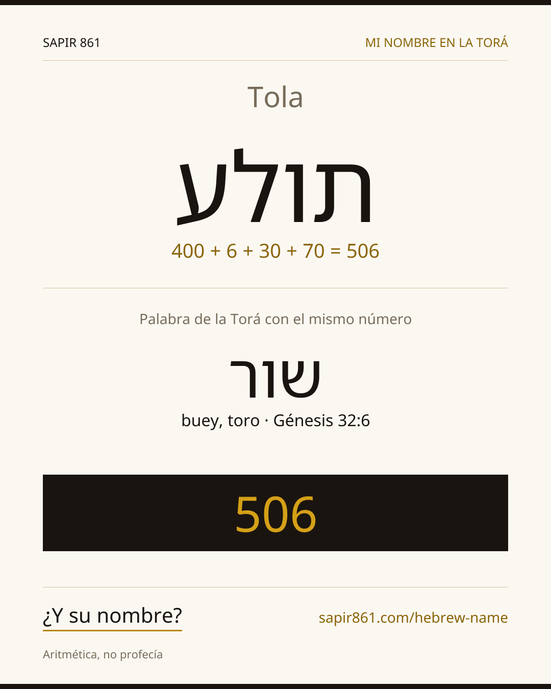 Tola — תולע