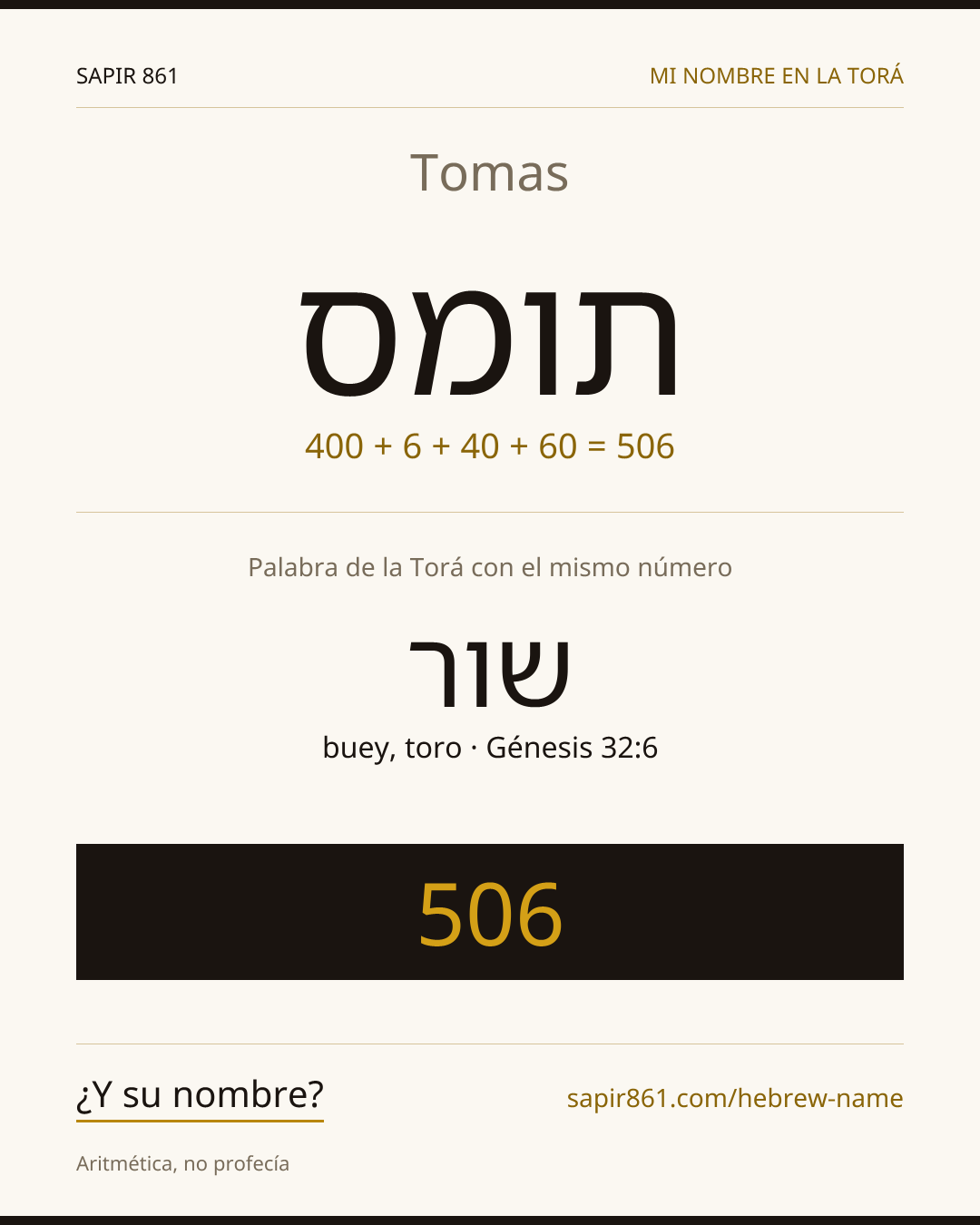 Tomas — תומס