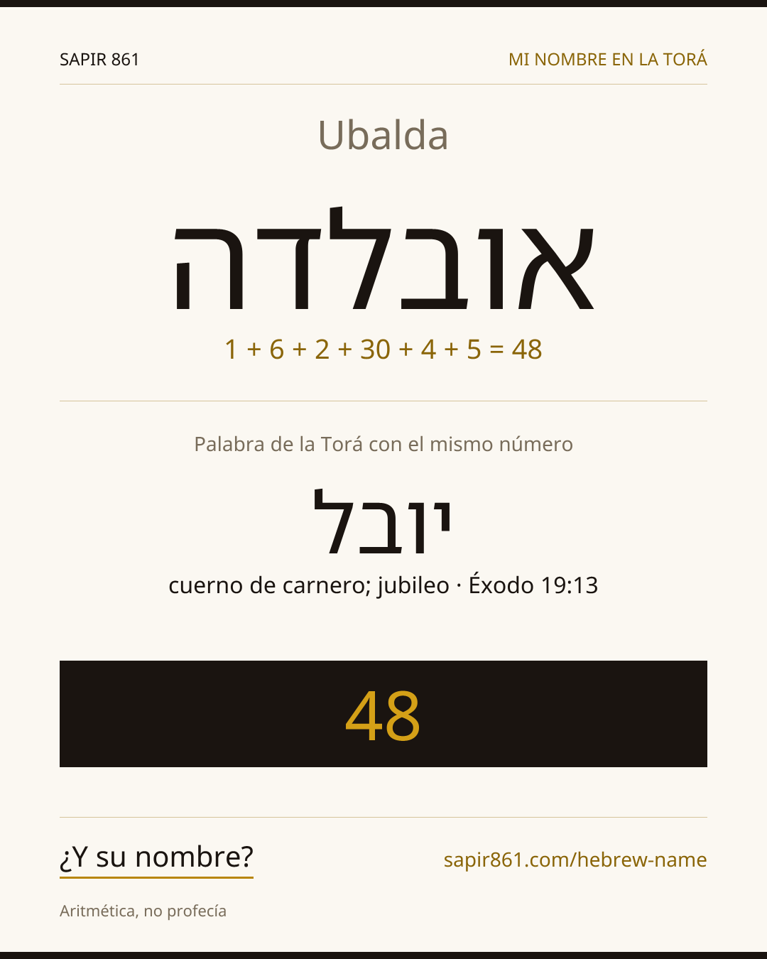 Ubalda — אובלדה